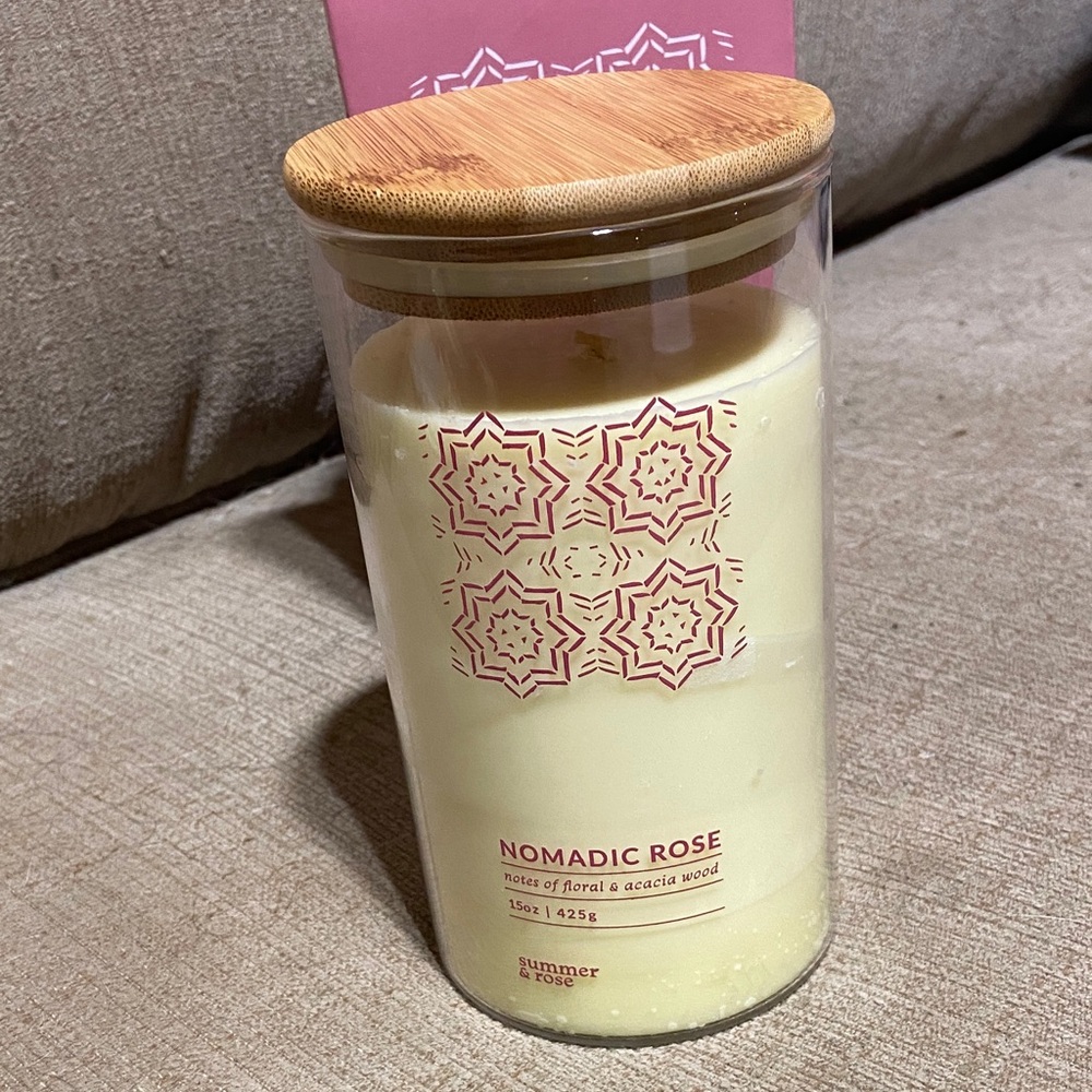 Summer & Rose Pink Nomadic Rose Candle - Picture 3 of 4